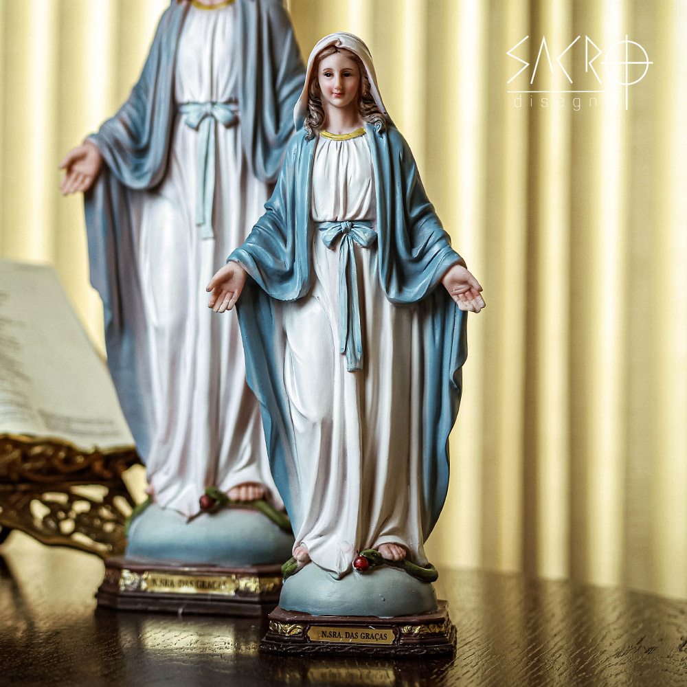 decoração Nossa Senhora das Graças para festa infantil