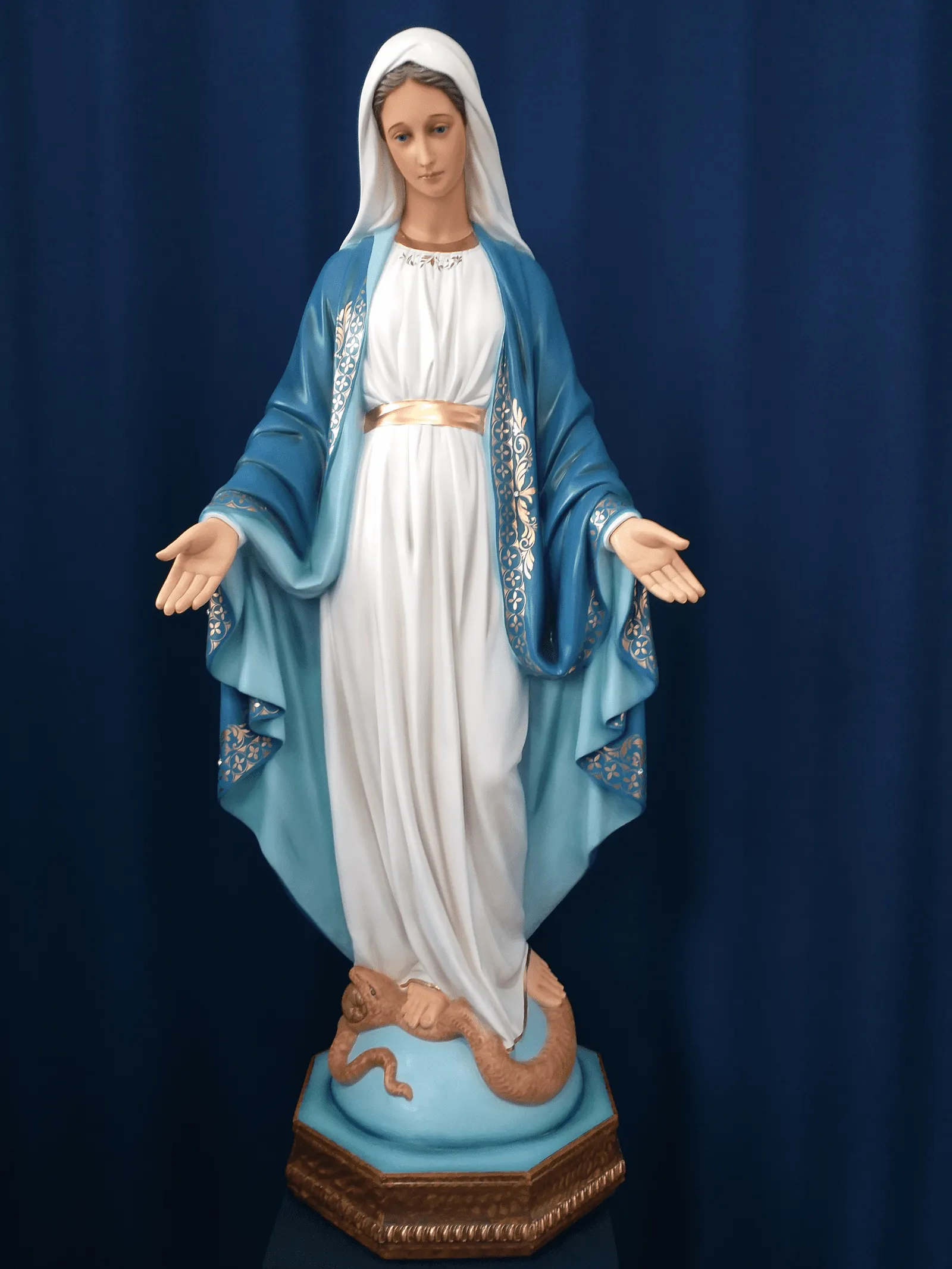 elementos decorativos Nossa Senhora das Graças
