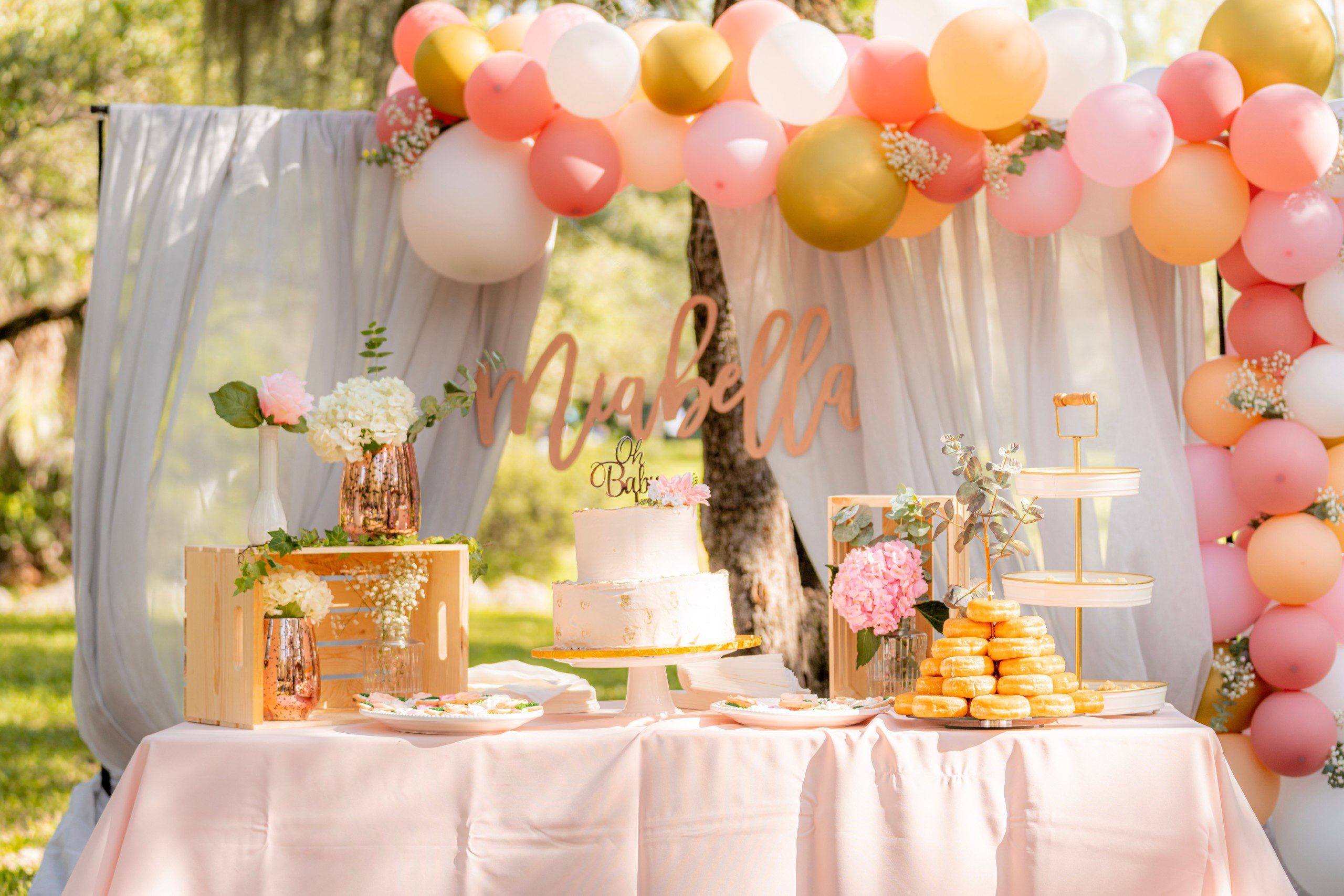 decoração de aniversário em casa