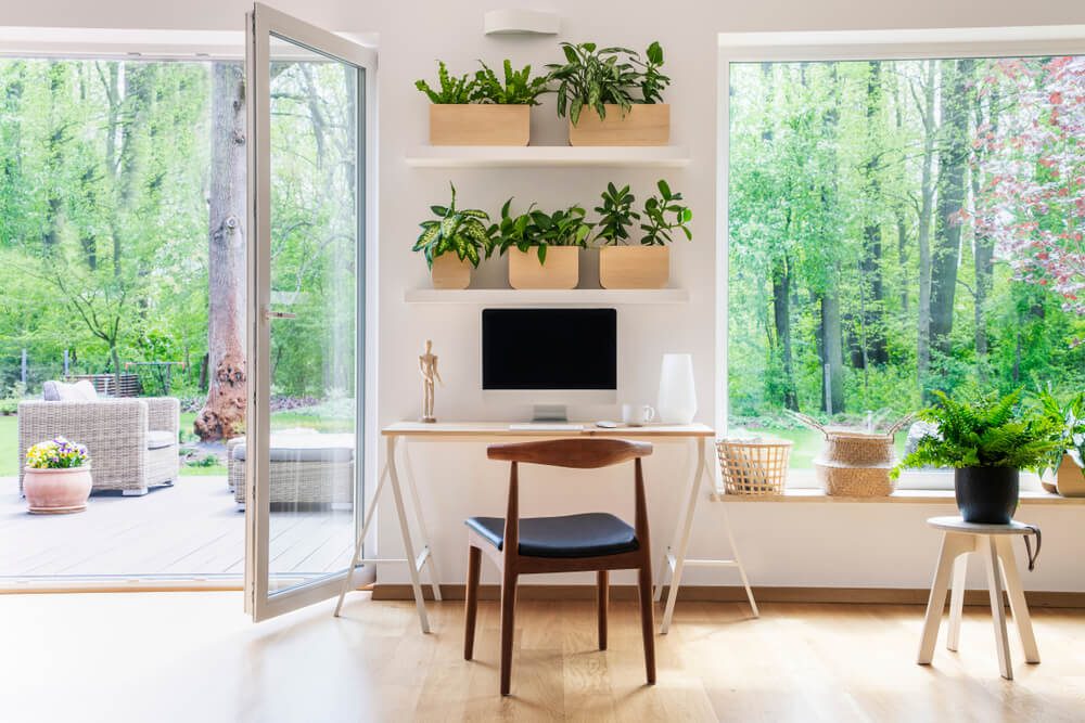 mesa de home office feminina