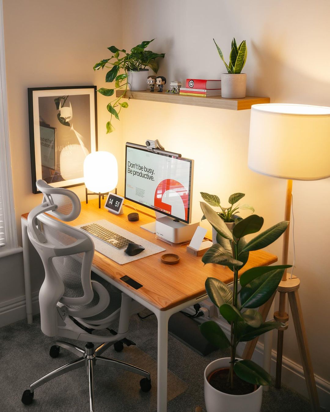 mesa de home office feminina
