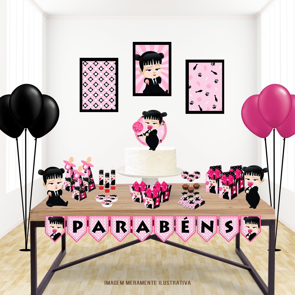decoração poderosa chefinha simples e barata