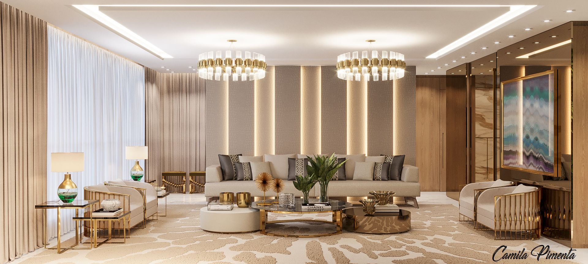 dicas de decoração com metais mistos
