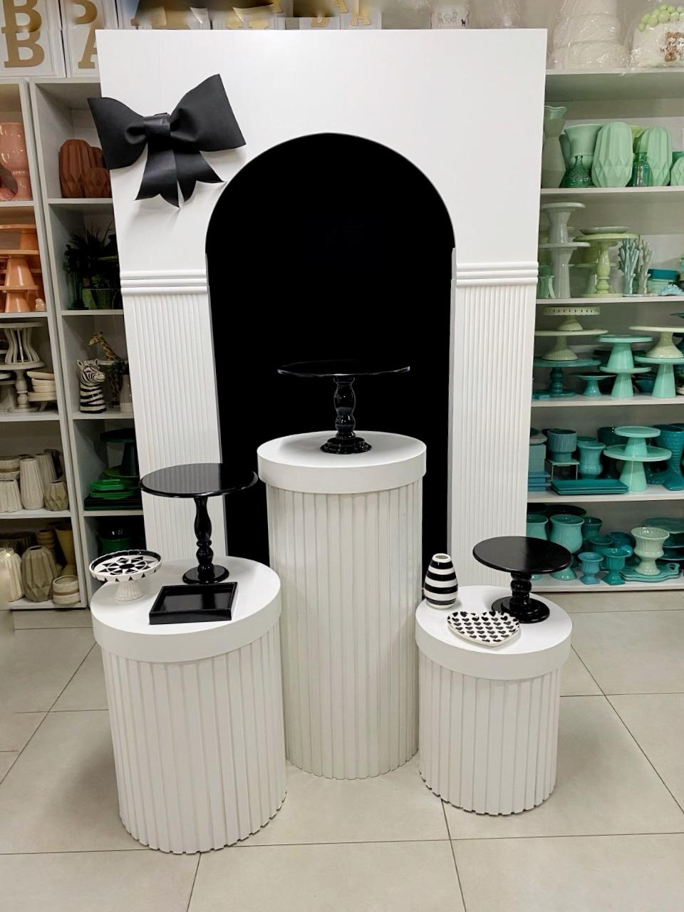 combinação preto branco decoração
