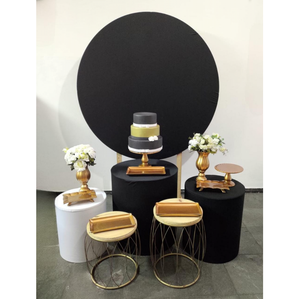 combinação preto dourado e branco decoração