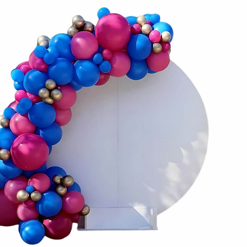 ideias de bolo rosa e azul aniversário
