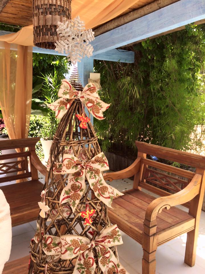natal com elementos naturais