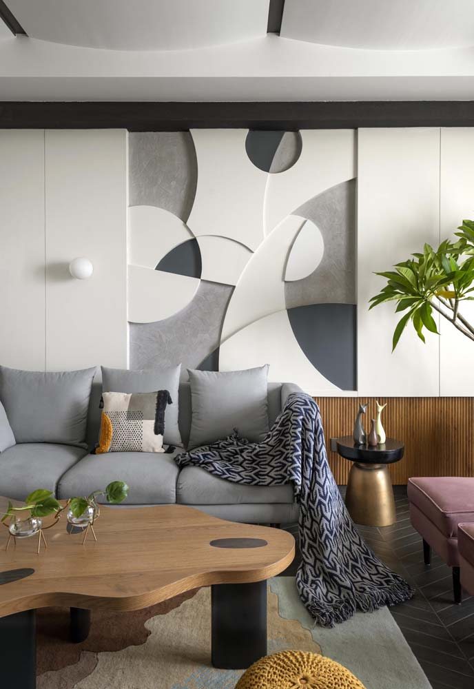 decoração industrial cinza