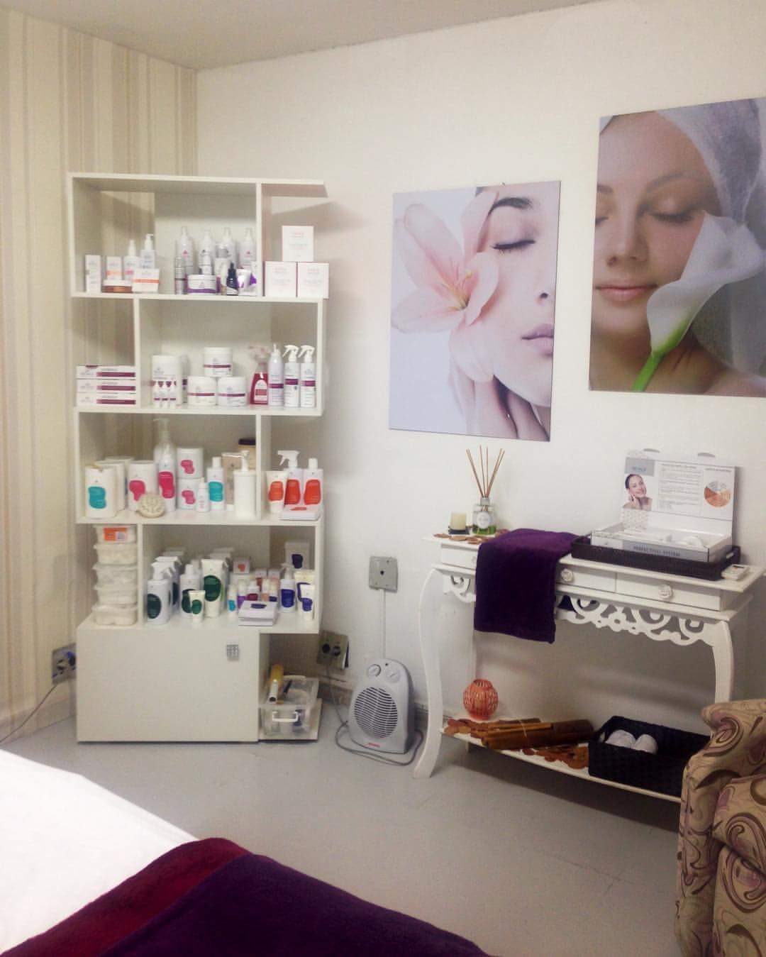 layout sala de estética
