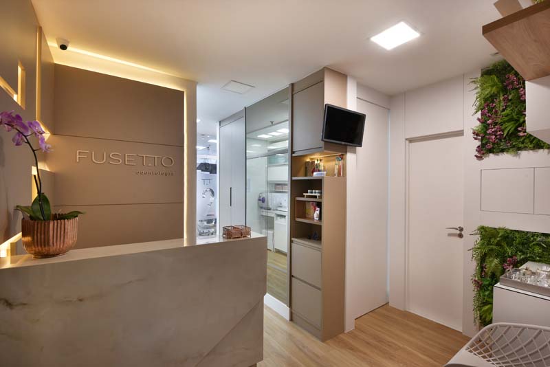 iluminação para consultório de estética