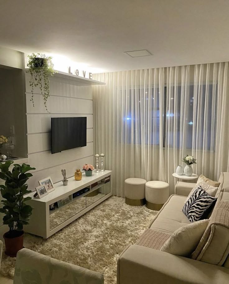 cores para sala pequena apartamento