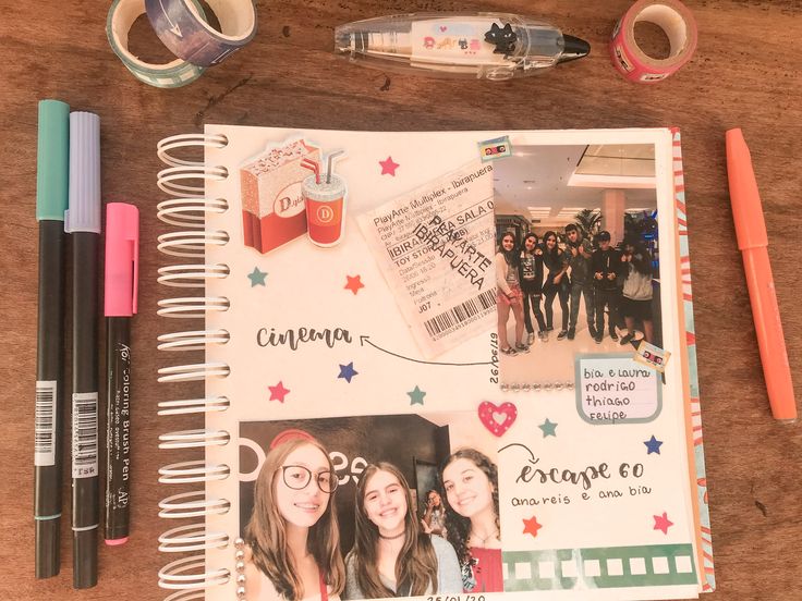 scrapbook para festas de aniversário