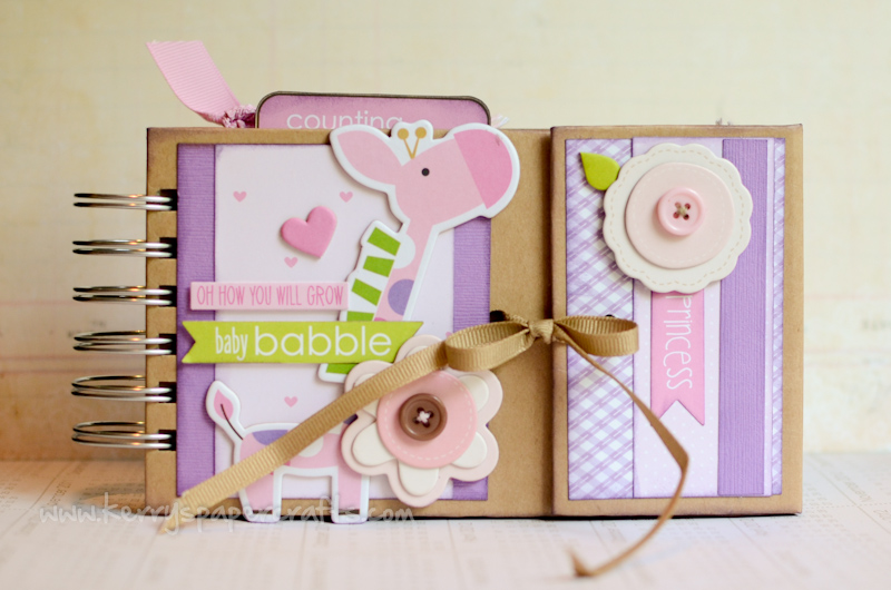 decoração scrapbook para quarto de bebê