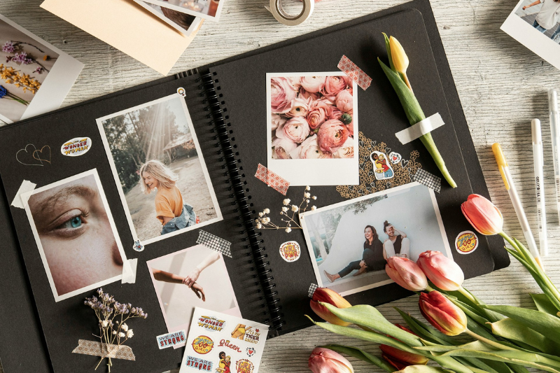 materiais para scrapbook