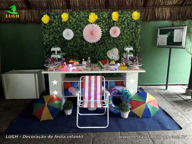 ideias pool party simples
