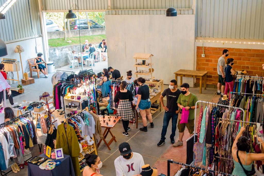 feira de negócios decoração