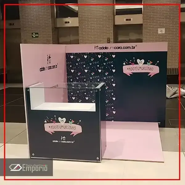 como decorar stand feira sem grana