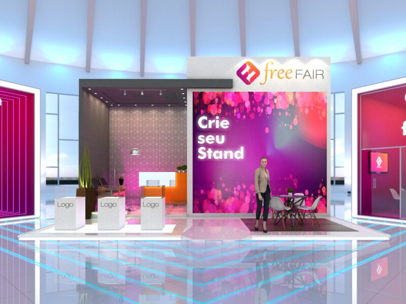 stand personalizado barato