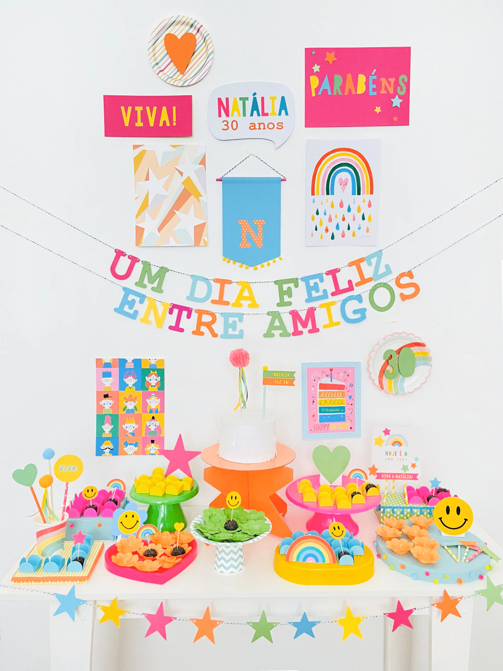 decoração festa do amigo