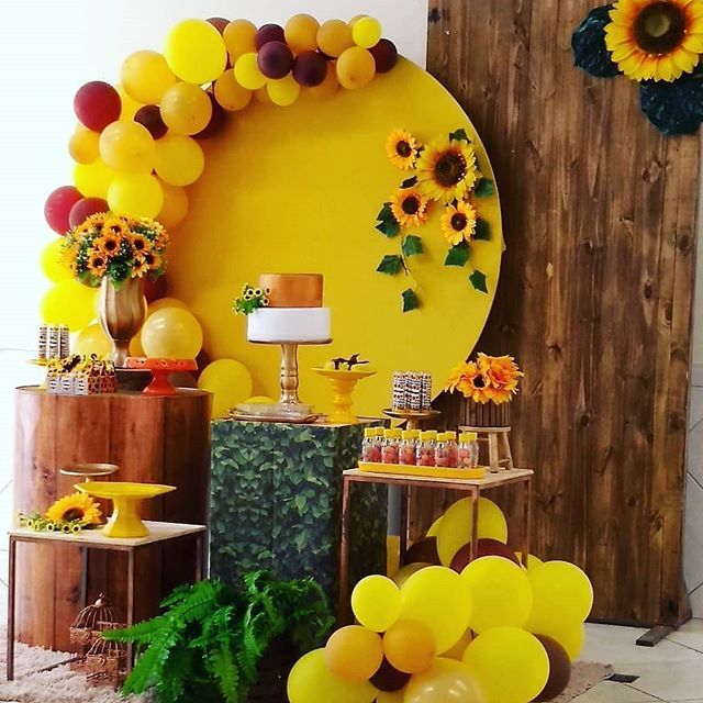 decoração girassol casamento