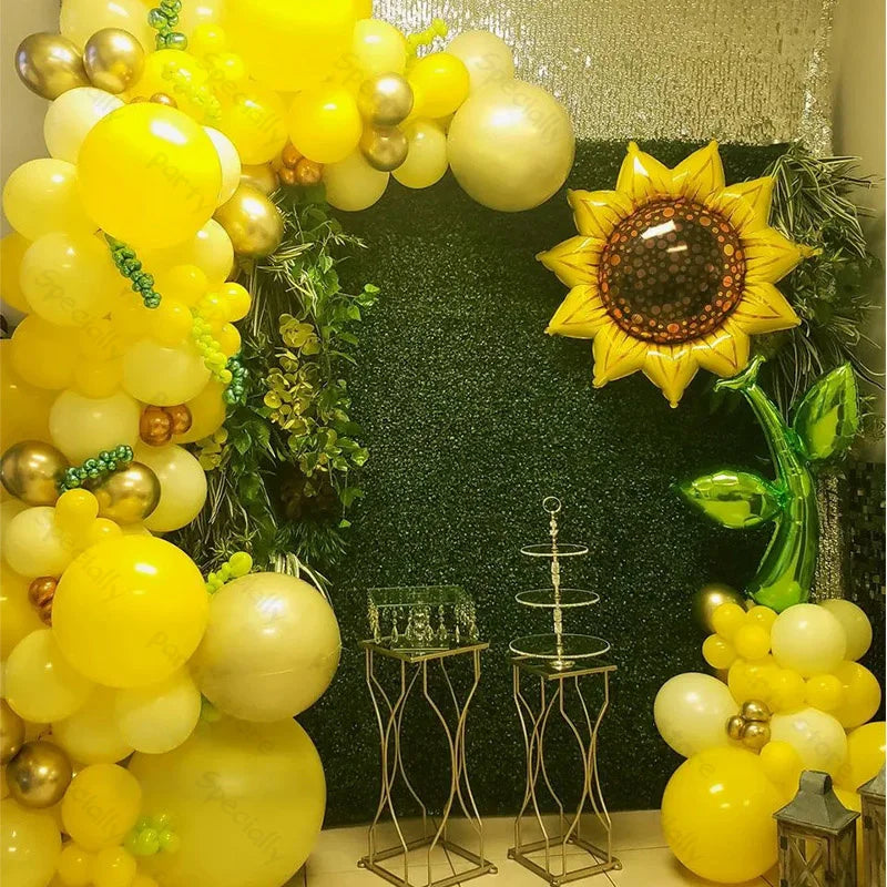 decoração girassol sala