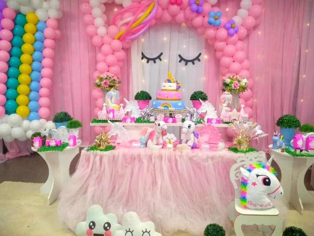 inspiração festa unicórnio 2026