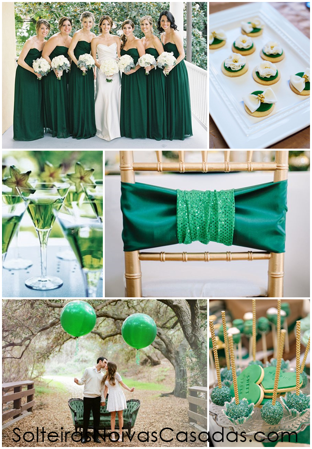 quarto verde esmeralda
