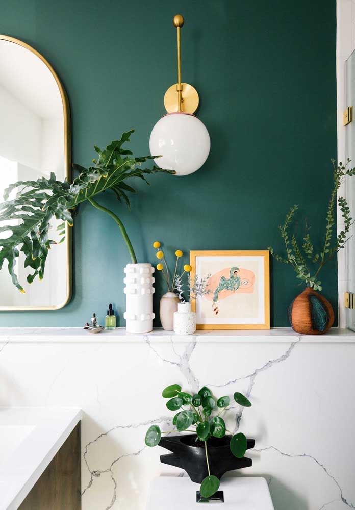sofá verde esmeralda