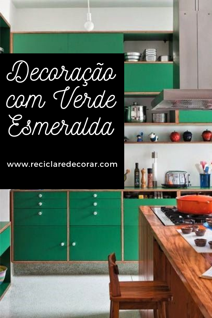 quarto verde esmeralda
