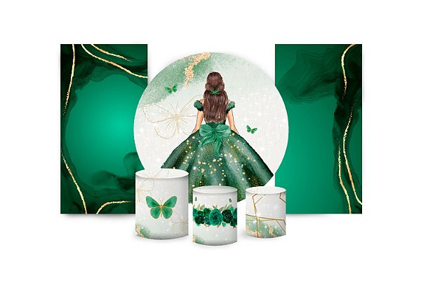 sofá verde esmeralda