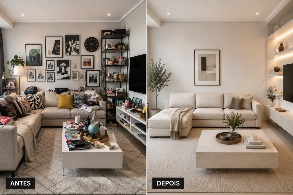 como decorar o natal sem poluição visual