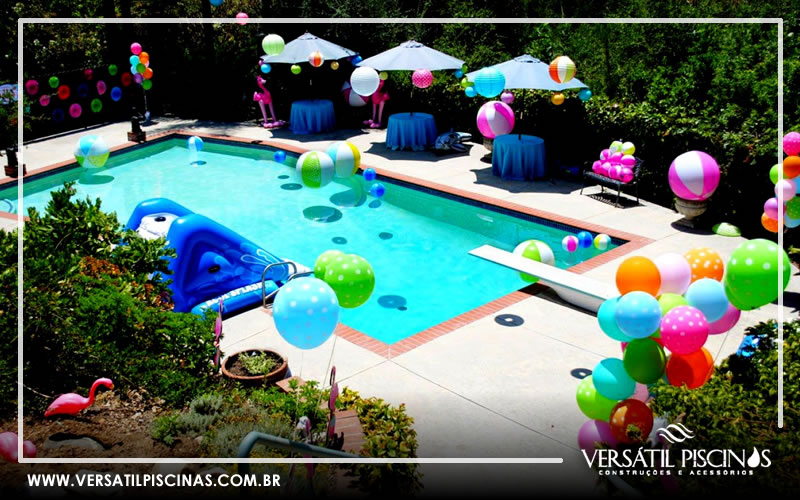 ideias pool party simples