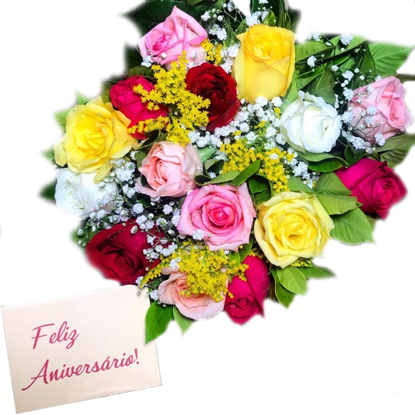 melhores flores para presente de aniversário