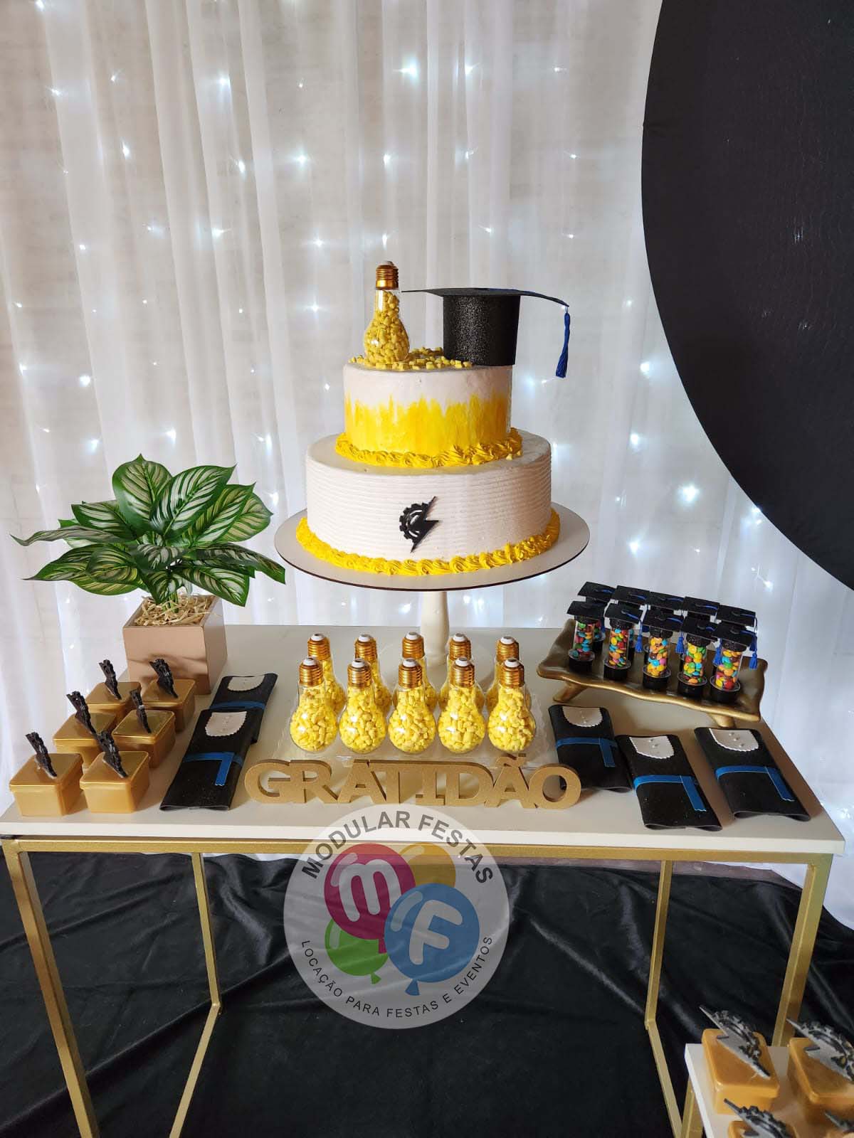 decoração festa formatura econômica