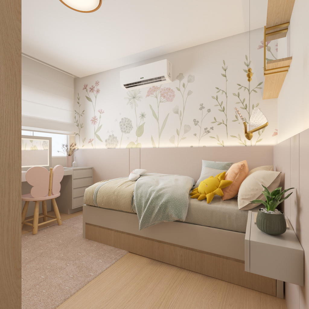 quarto com espelho