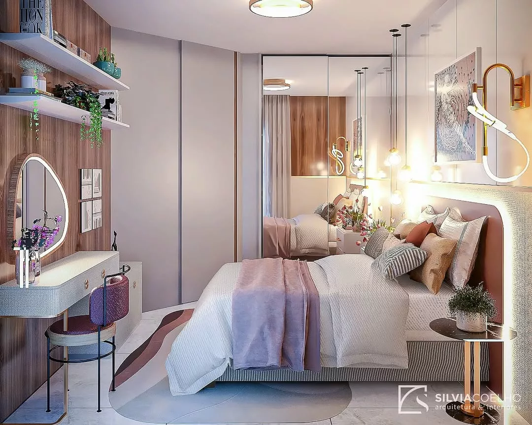 foto de quarto feminino