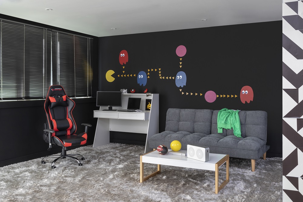 decoração quarto gamer
