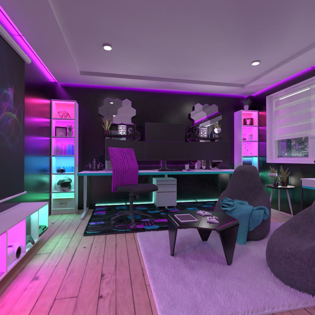 ideias de quarto gamer
