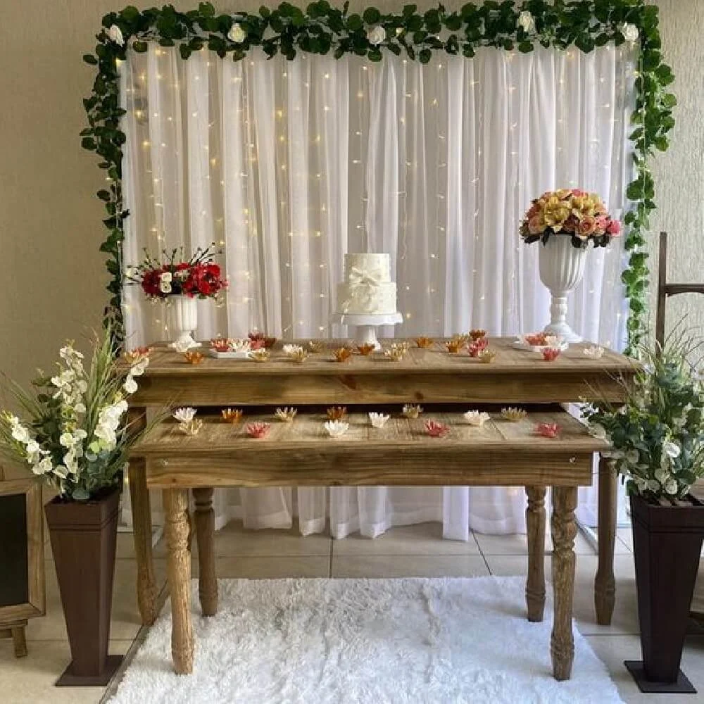 centro de mesa casamento econômico