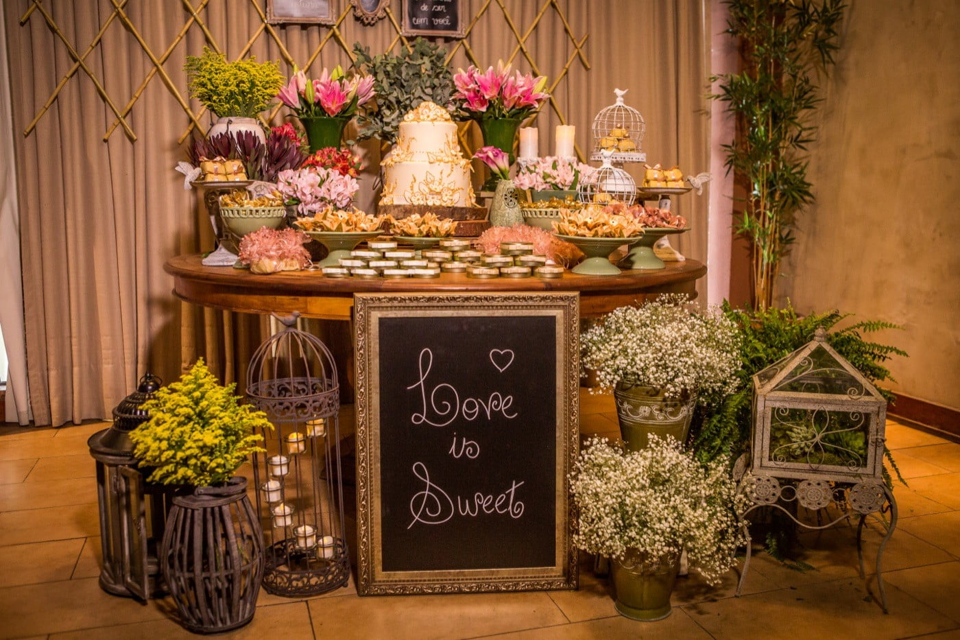 dicas de decoração mesa de doces