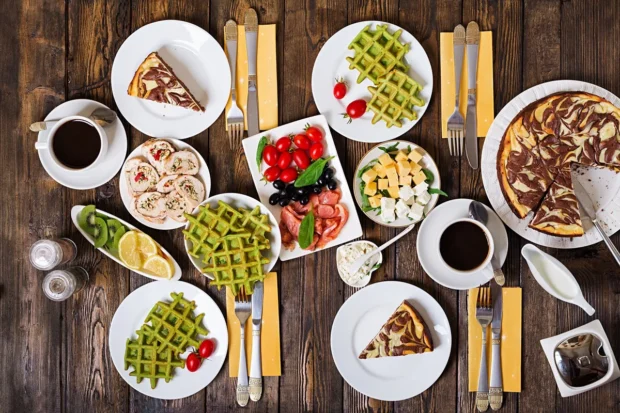 decoração de brunch