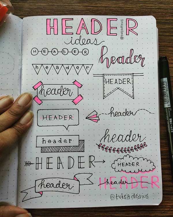 dicas de organização para caderno