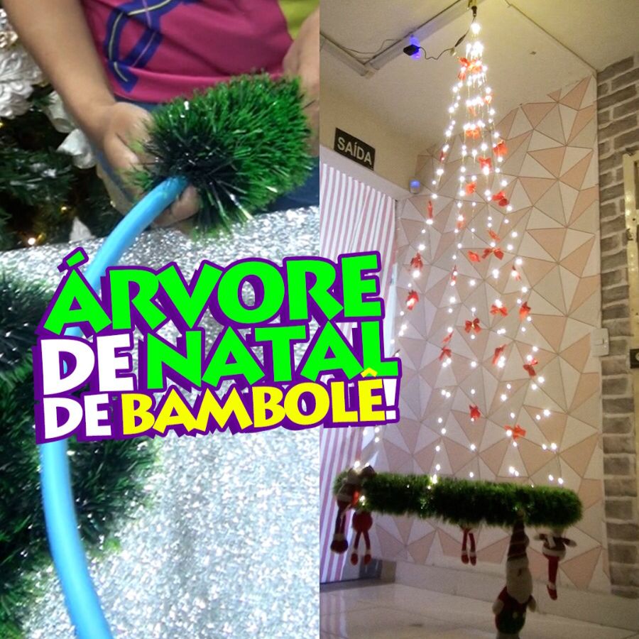 decoração de natal gastando pouco TNT