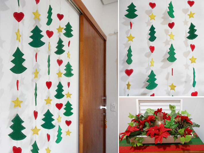 decoração natalina simples