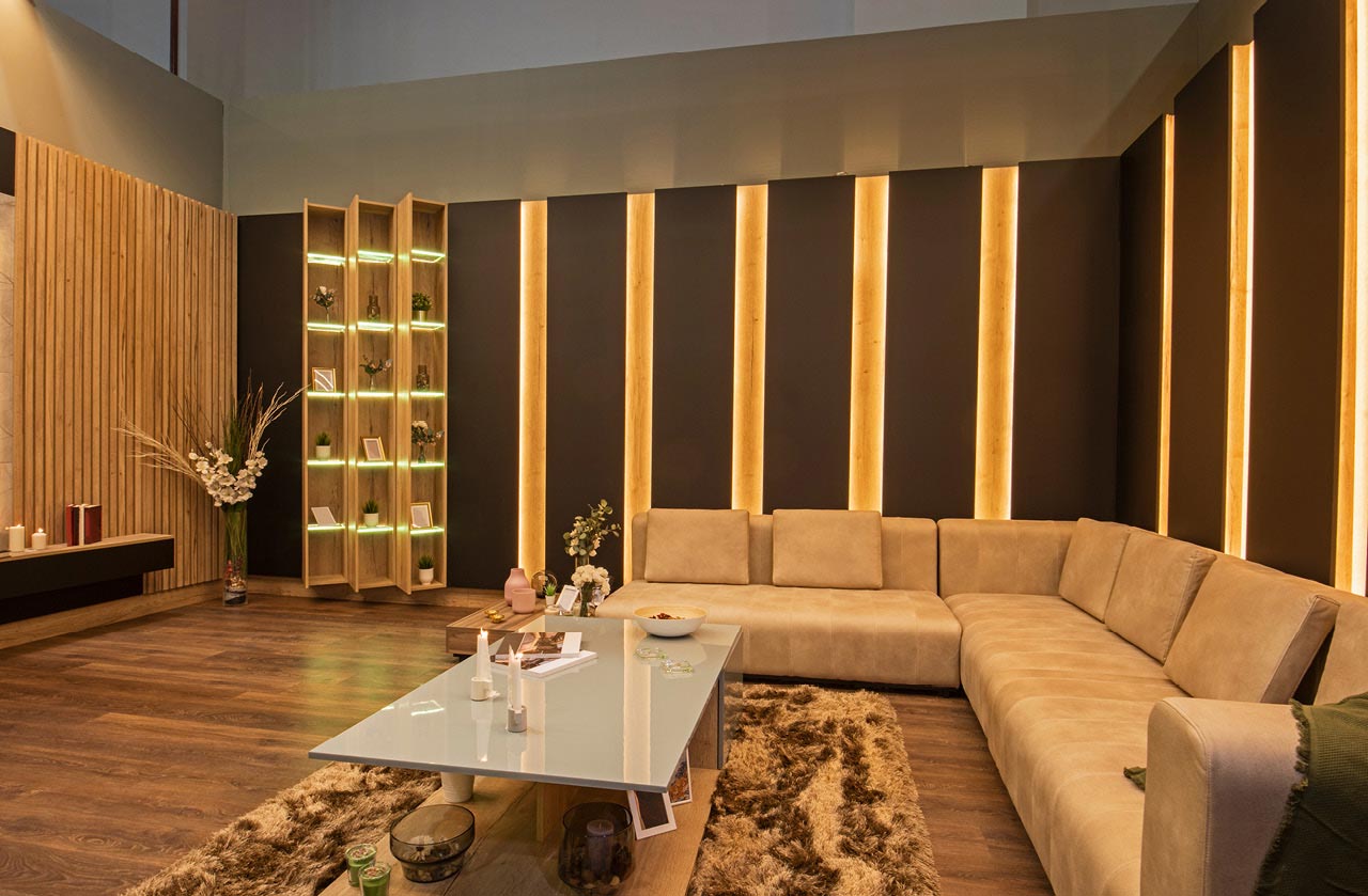 luzes LED para decoração