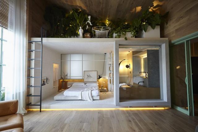 mezanino para quarto