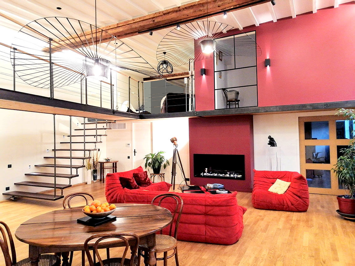 decoracao loft pequeno