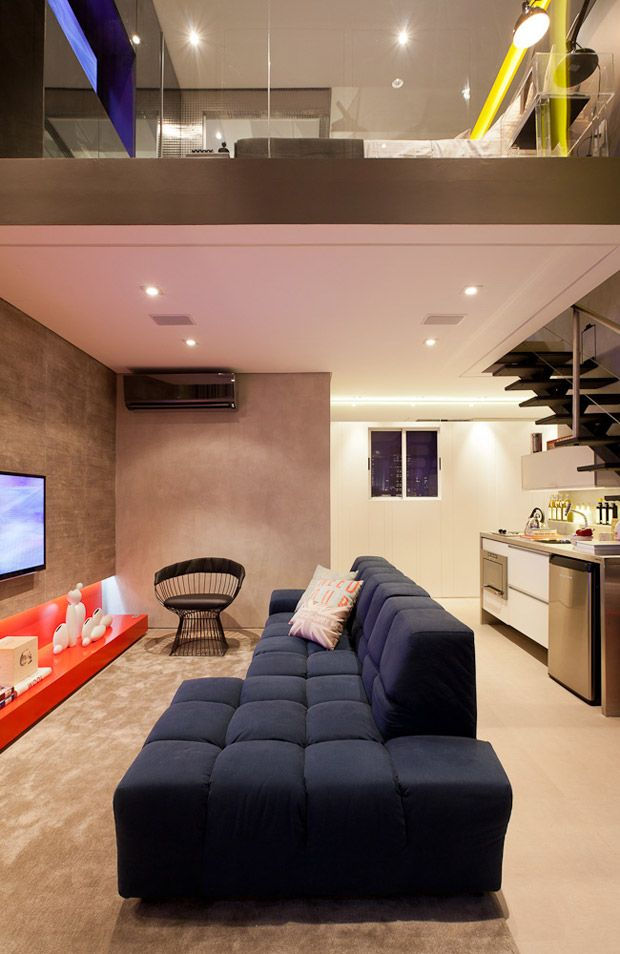 projeto loft mezanino