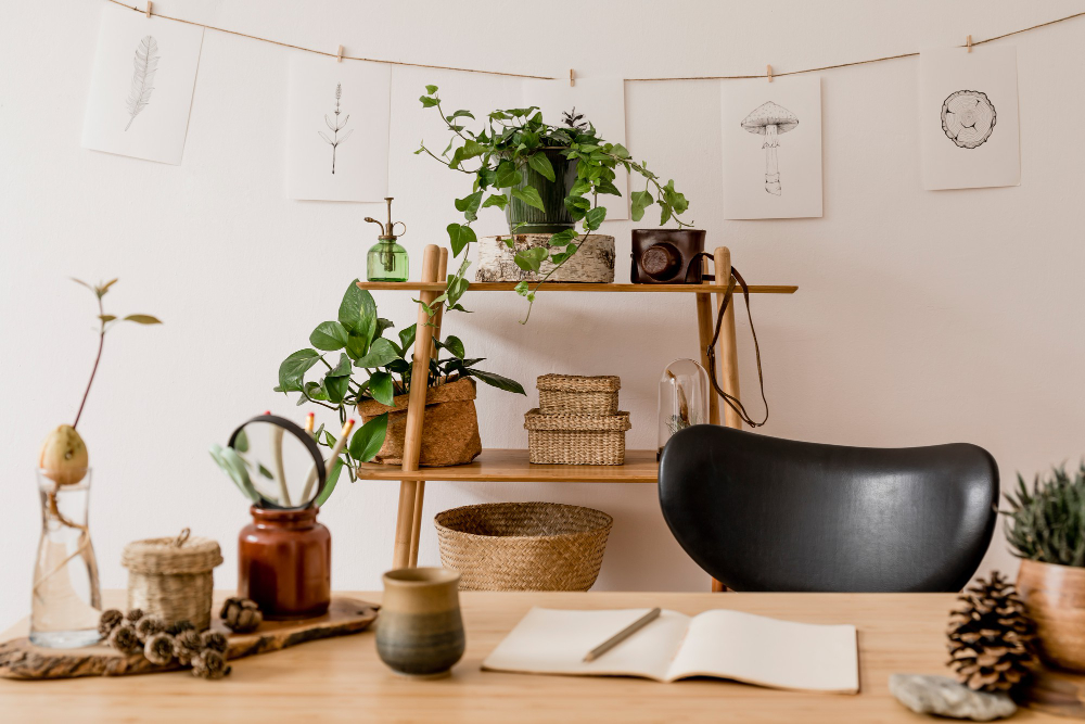 organizador de mesa reciclado