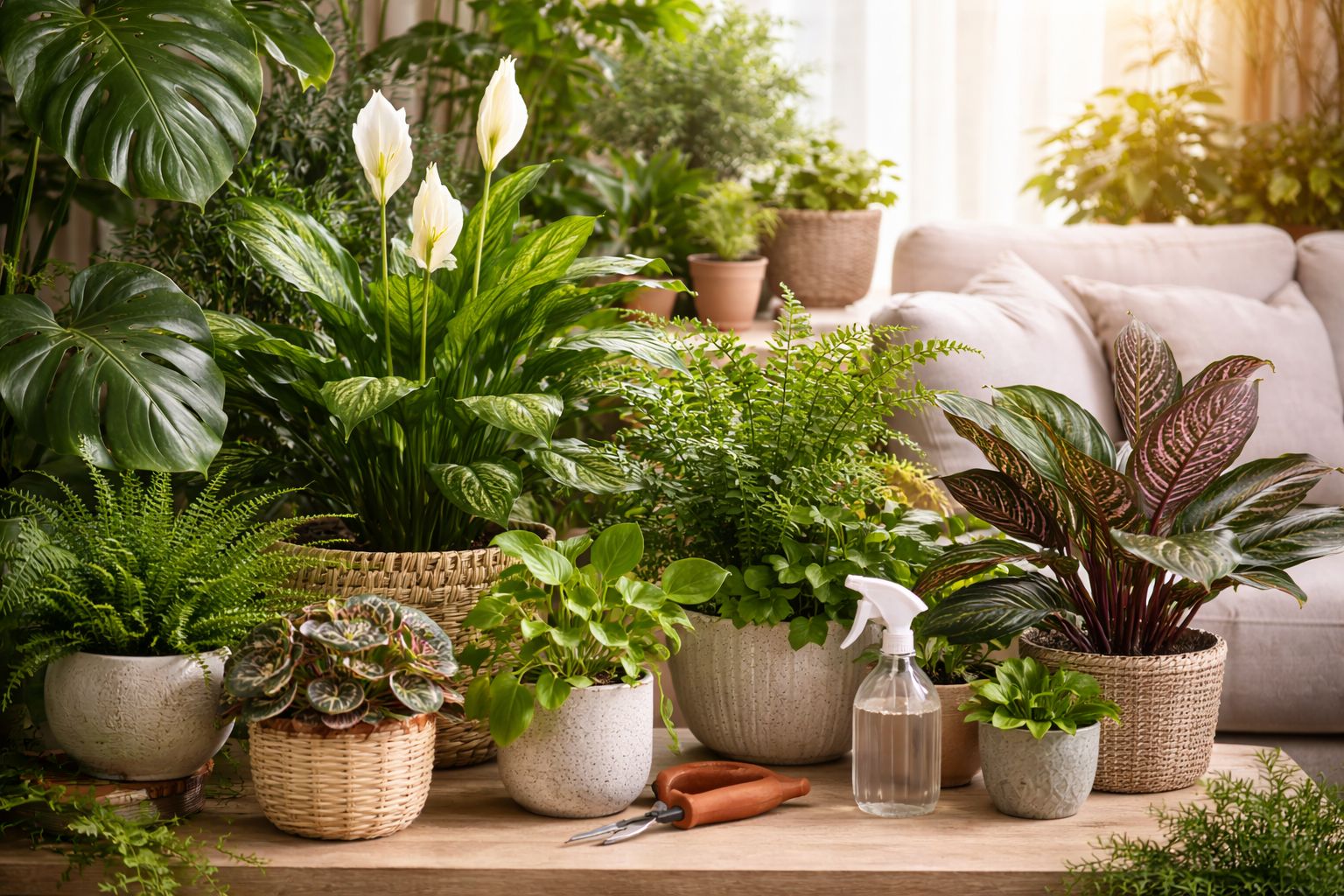 plantas para sombra total
